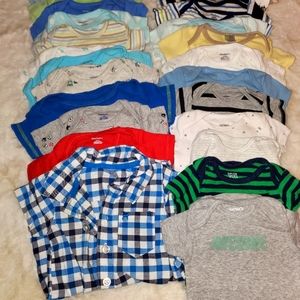 3months and 3-6 months onesies all perfect condition no stains